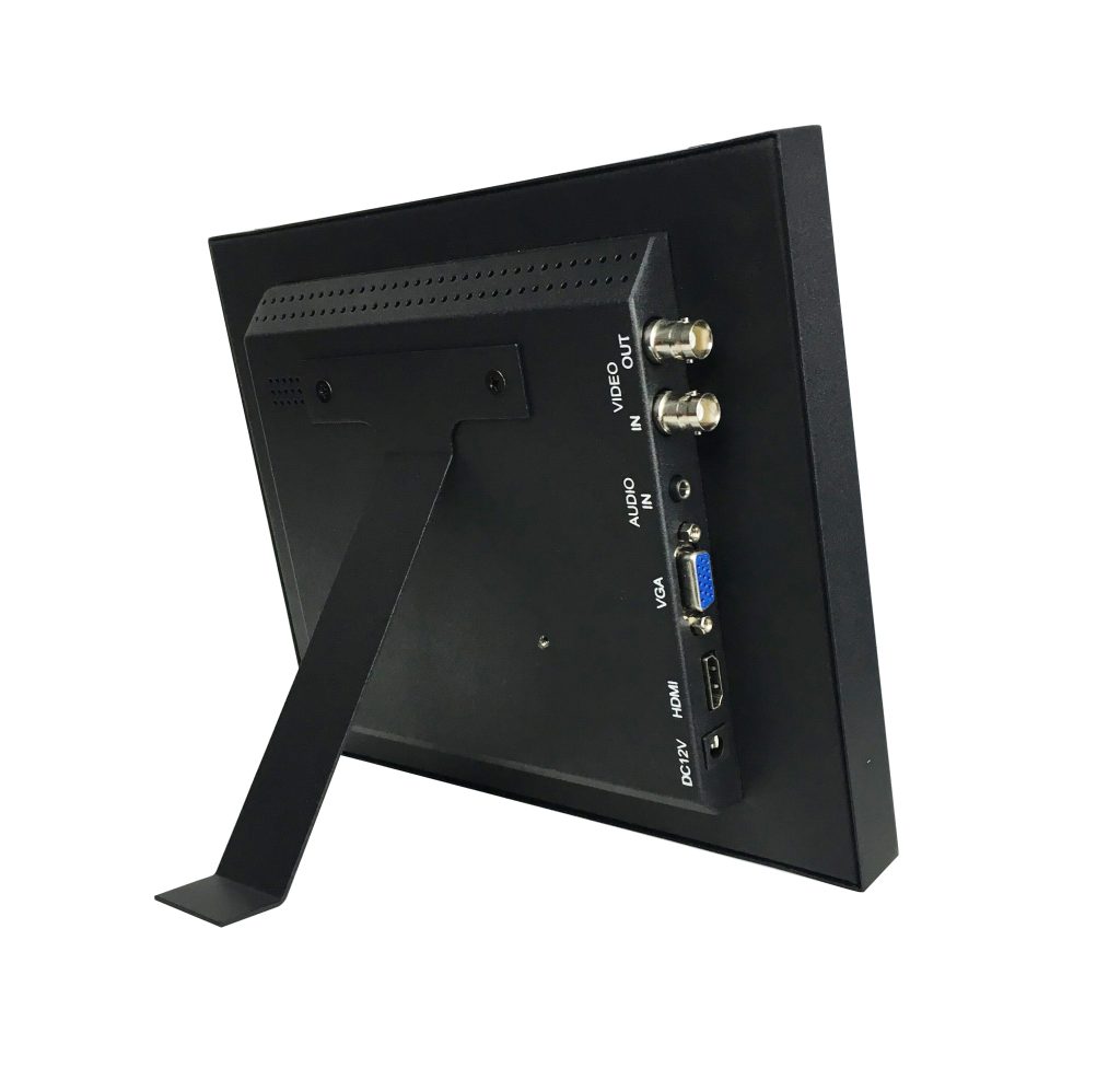 10.1″ Metal Case LED Glass Fronted Monitor